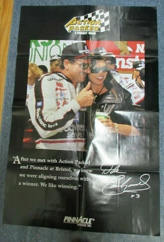Dale Earnhardt Sr. 32x44" Color Poster Pinnacle Cover