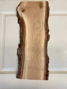 White  Oak Live Edge Slab Kiln Dried and Planed | Various Sizes | Ships Free! - Picture 1 of 1