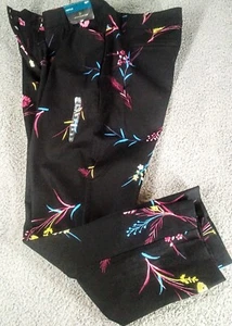 Worthington Women's Floral Ankle Pants Size 18T - Picture 1 of 5