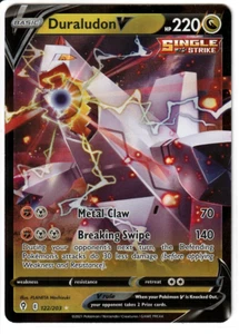 Juego de cartas coleccionables Pokémon Duraludon V 122/203 ultra raro SWSH Evolving Skies casi nuevo casi nuevo - Imagen 1 de 2
