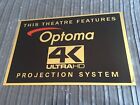 Optoma 4K Ultra HD  Projection Home Cinema Sign