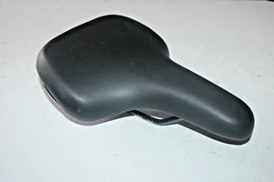Velo City Hybrid Bike Saddle 265/200mm Black Comfort Cruiser Road MTB US Shipper - Picture 1 of 11