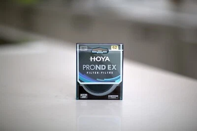 Hoya PROND EX 64 Neutral Density Camera Lens Filter 62mm - NEW - DSLR Mirrorless - Image 1 of 4
