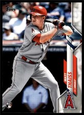 2020 Topps Series 1 Base #115 Matt Thaiss - Los Angeles Angels RC