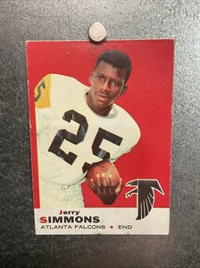 Jerry Simmons 1969 Topps #24 Atlanta Falcons VG-EX - Picture 1 of 2