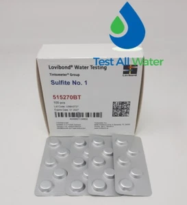 Lovibond Sulphite No.1 Tablets - Picture 1 of 1