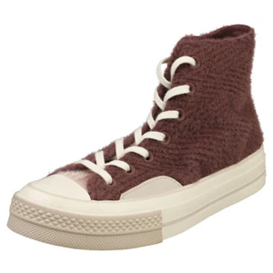 Converse Chuck 70 Hi Unisex Fashion Trainers in DarK Wine - Picture 1 of 8