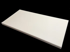 Advanced Acoustics 60cm x 120cm x 50mm White Melamine Acoustic Studio Foam Panel - Picture 1 of 4