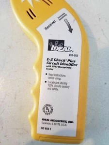 Ideal Industries ND 658-1 E-Z Check Plus Circuit Identifier USED WORKING - Picture 1 of 4