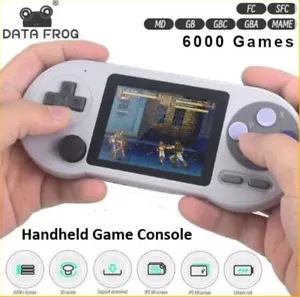NEW SF2000 Mini SNES Style Retro Handheld Portable Game Console 3 inch IPS - Foto 1 di 7