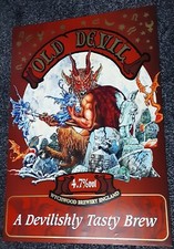 Wychwood Brewery Hobgoblin new Old Devil Poster A2 homebar mancave display 