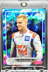 2022 Topps Chrome F1 Sapphire Mick Schumacher #70 Haas F1 Team!! - Picture 1 of 2