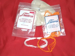 MATASSINE SKEINFISH NORMALE PER AGUGLIE  BS.10 PZ. ARANCIONI - Picture 1 of 2