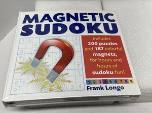 Magnetic Sudoku by Frank Longo Sealed New 8+ Age - Picture 1 of 3
