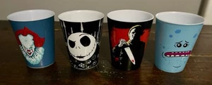 Horror - Movie Plastic Shot Glass Lot - Jason -Pennywise - Jack Skellington  + 1 - Bild 1 von 10