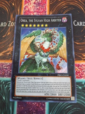 Yugioh Orea, the Sylvan High Arbiter PRIO-EN050 Secret Rare Unlimited Near Mint - Image 1 of 4