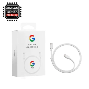 Google 30w Cable USB-C to USB-C 1m White - Picture 1 of 4