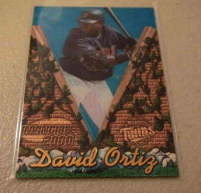 2000 Pacific Invincible David Ortiz #85 Twins - Image 1 of 2