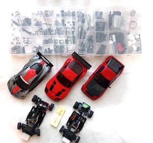 Kyosho Mini-Z RWD MR-04/MR-04EVO & Body×3 & Many Parts - Picture 1 of 21