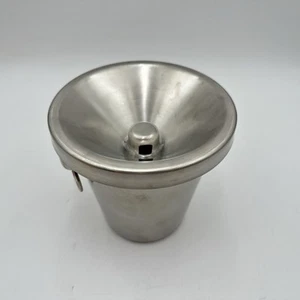 Echter Edelstahl Spucknapf für Wein Whisky Cocktails Tabak Alkohol - Bild 1 von 5