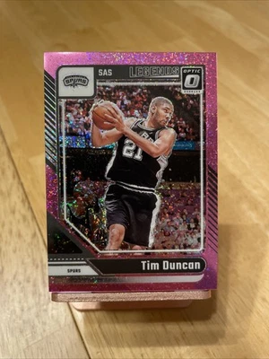 Tim Duncan - 2024-25 PANINI DONRUSS OPTIC Rosa Brillo Prizm /275 🏀 Foto 1 de 2