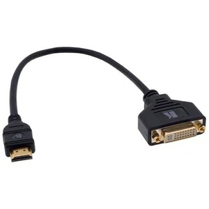 Kramer ADC-DF/HM DVI to HDMI (Female - Male) Adapter Cable (1') - Picture 1 of 1