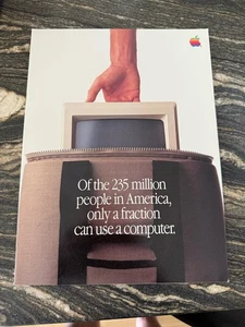 Apple Macintosh 128K Oryginalna broszura reklamowa Launch - M1100 - Nieskazitelna - Zdjęcie 1 z 5