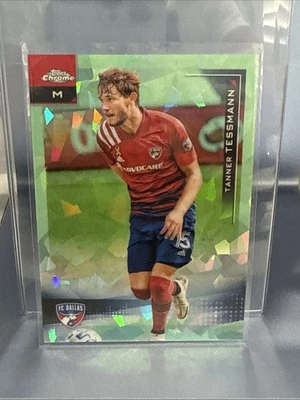 2021 Topps Chrome MLS #119 Tanner Tessman /75 Green FC Dallas - Image 1 of 2