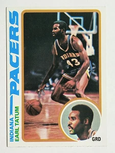 1978-79 Topps #47 Earl Tatum (NM) - Picture 1 of 2
