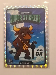 2025 VeeFriends Manga Super Sticker O.G. Ox Limited / 399 - Bild 1 von 2