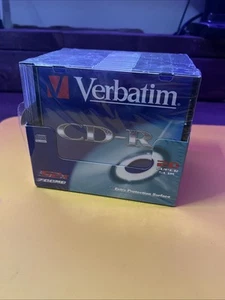 Verbatim CD-R Writable 20 Slim Case Pack, New & Sealed. Retro Custom Albums! - Picture 1 of 2