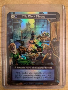 Sorcery | Arthurian Legends | Unique Foil | 	The Black Plague - Foto 1 di 1