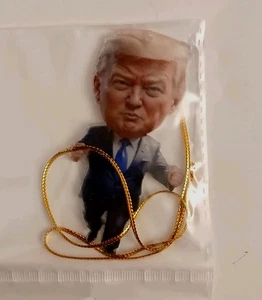 Acrylic Donald Trump 2024 Christmas Ornament Tree Decoration PATRIOTIC USA - Picture 1 of 1