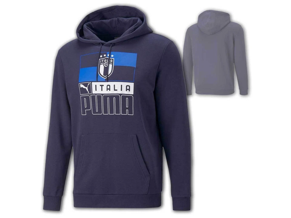 Italien Kapuzensweatshirt Puma FIGC Italia Hoody Azzurri Hoody M L XL XXL 3XL - Bild 1 von 3