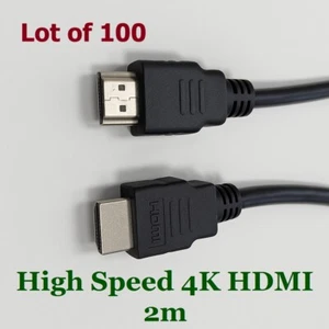 CABLE HDMI de alta velocidad Freeport 100 x 2 m E256295 4K - a granel 100 - Imagen 1 de 4