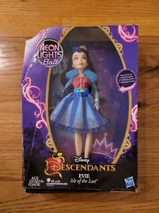 New Disney Descendants Doll Neon Lights Ball Evie Isle Of The Lost Light Works - Picture 1 of 4