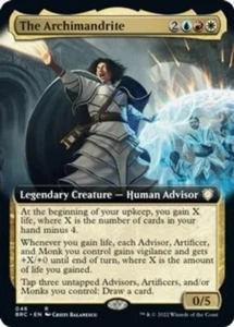 [1x] The Archimandrite - Foil - Extended Art Near Mint, English The Brothers' Wa - Picture 1 of 1