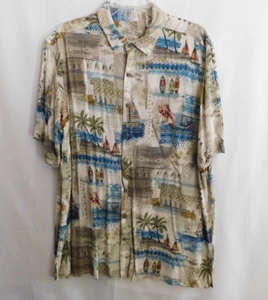 Batik Bay Hemd Herren Hawaii Knopfleiste Viskose weich leicht Gr. XLT - Bild 1 von 6