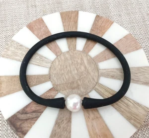 EFFY Freshwater Pearl Rubber Bracelet - Picture 1 of 10