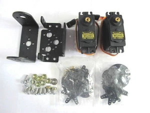 2 DOF Pan and Tilt + 2 MG995 Servos Sensor Mount Kit For Robot Arduino - Bild 1 von 4