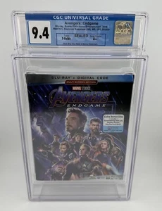 Avengers Endgame (2019) Blu-ray - New Sealed Slipcover Graded CGC 9.4 A++ - Imagen 1 de 11