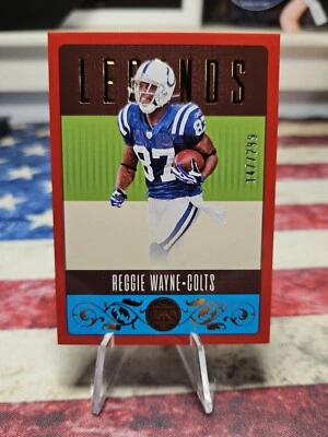 2023 Legacy Football Reggie Wayne LEGENDS RED 147/299 COLTS! - Image 1 of 2