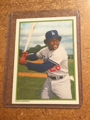 1986 Topps Baseball # 25 Glossy Send-In Pedro Guerrero - Image 1 of 4