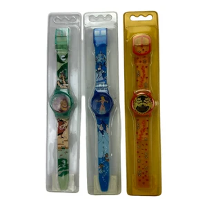 Vintage NOS Disney Watch Lot Pocahontas Lion King Cinderella All Sealed - Picture 1 of 5