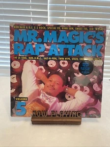 Mr. Magic's Rap Attack Vol. 5 by Various Artists Vinyl LP Profile Sealed - Picture 1 of 7