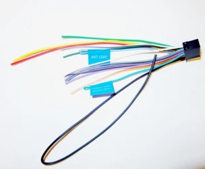 JVC ORIGINAL WIRE HARNESS KD-T710BT KD-T711BT KD-T910BTS KD-T91MBS KD-TD71BT - Picture 1 of 1