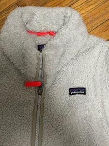 Patagonia Girls Los Gatos Vest XL 14 Ivory - Picture 1 of 5