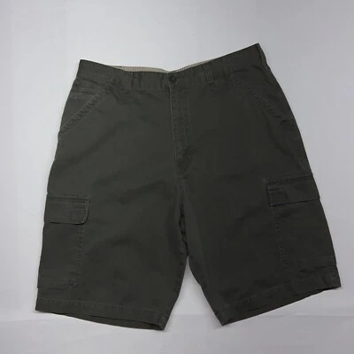 Roundtree & York Utility Cargo Hiking Shorts Size 34 Forest Green Men - Image 1 of 4