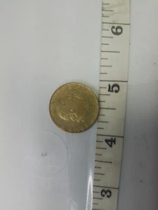 Moneda Italia 1995 200 liras diente cuadrado engranaje 24 mm - Imagen 1 de 2
