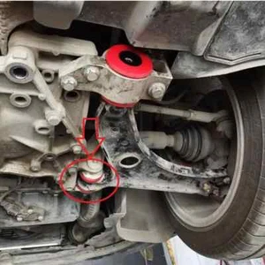 X2 wishbone bush for vw golf, SCIROCCO CADDY ,seat skoda, audi A3 S3 Q3 TT, - Picture 1 of 2